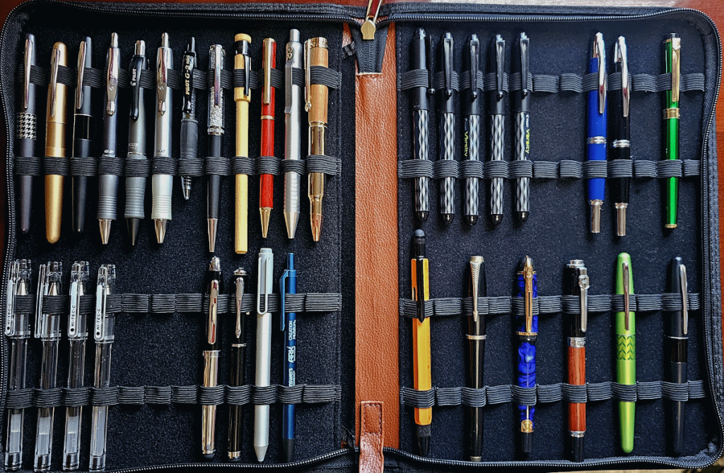 Collection Case full of Pens