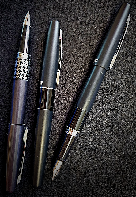 Three Pilot Metropolitan pens