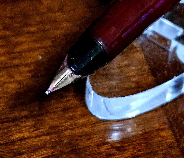 Parker 45 GT Burgundy fountain pen circa 1963